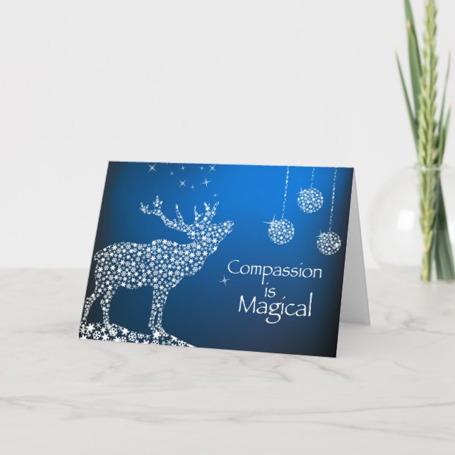 Holiday Compassion is Magical Card (Front)