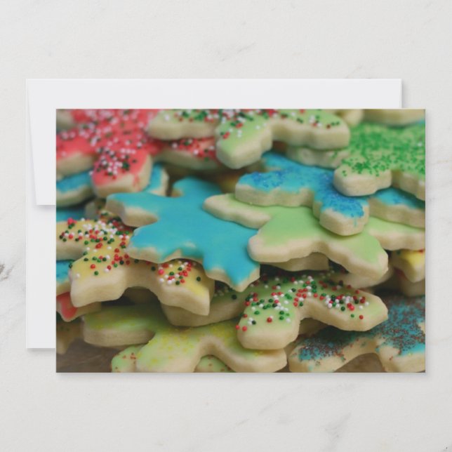 Holiday Cookie Exchange Invitation (Front)