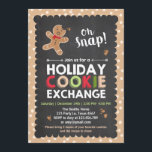 Holiday Cookie Exchange Invitation Christmas<br><div class="desc">♥ A perfect way to invite you guests to your party!</div>