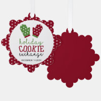 Holiday Cookie Exchange Party Christmas Oven Mitts