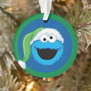 Holiday Cookie Monster Ornament