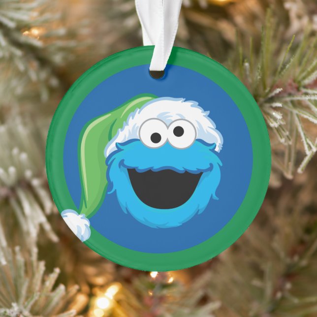 Holiday Cookie Monster Ornament (Tree)