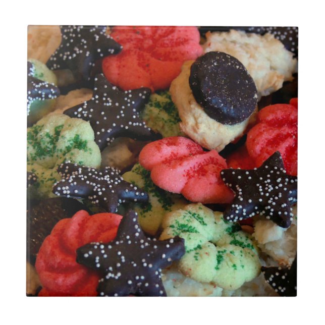 Holiday Cookies  Tile (Front)