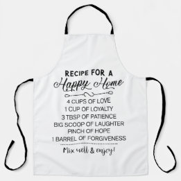 Holiday Cooking Gift | Family Kitchen Apron