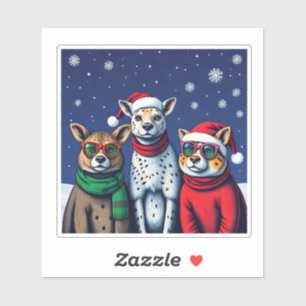 Holiday Creatures in Christmas Disguise
