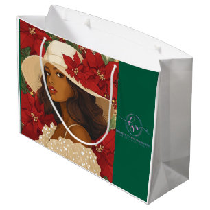 HOLIDAY CROWN #1 LARGE GIFT BAG