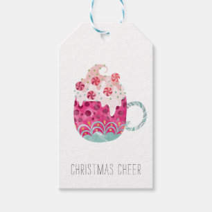 Holiday Cup Of Hot Chocolate Return Address Label