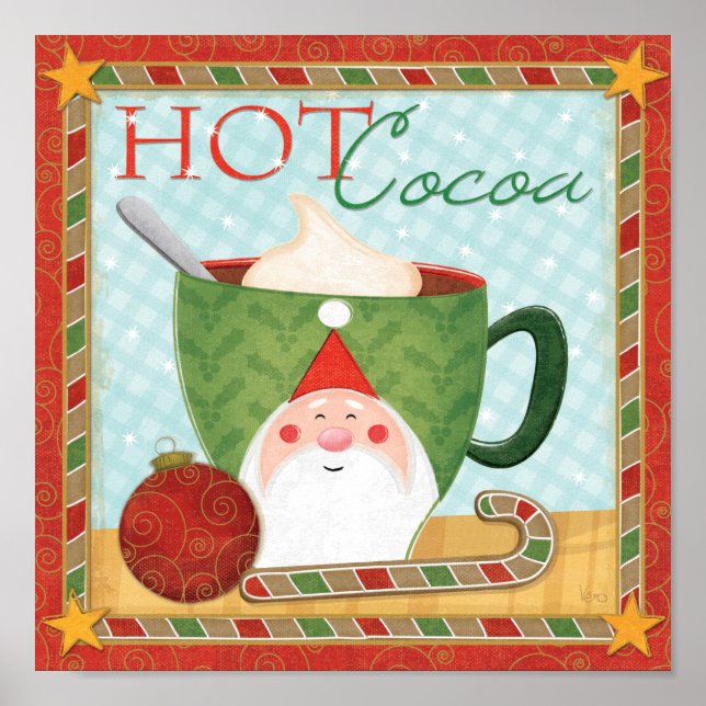 Holiday Cup with Mint Cocoa Poster (Front)
