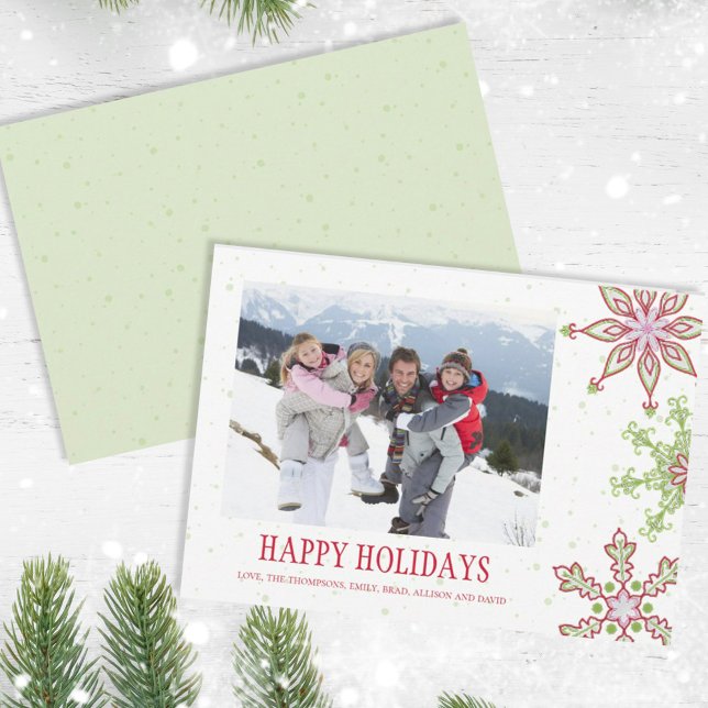 Holiday Cute Snowflake Whimsical Colourful 1 Photo (Creator Uploaded)