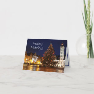 Holiday Decorations, Dendermonde, Belgium Card