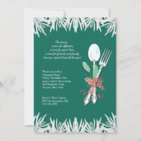 Holiday Dinner Invitation