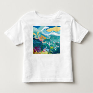 Holiday dip in the ocean toddler T-Shirt