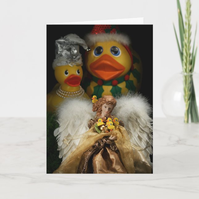 Holiday Ducklings! Card (Front)