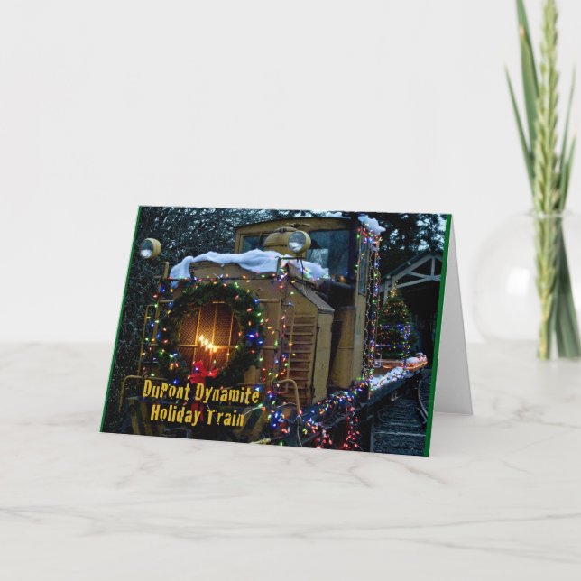 Holiday Dynamite Train-card Card (Front)