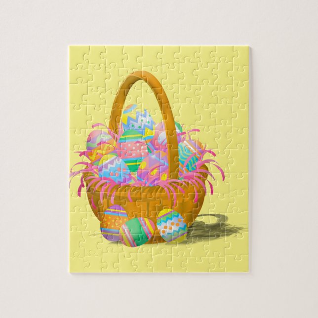 Holiday Easter Basket Tradition Jigsaw Puzzle (Vertical)