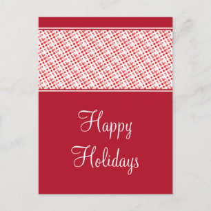 Holiday Effervescence Christmas Postcard