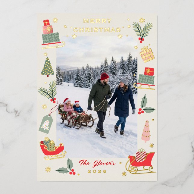 Holiday  Elements Ecru (Front)