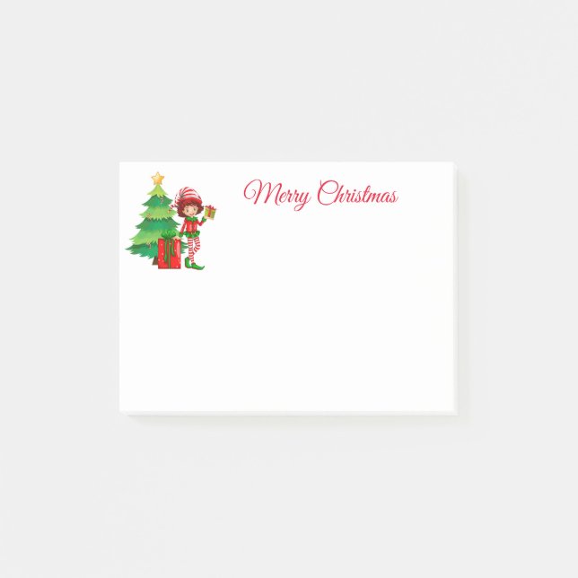 Holiday Elf Post-it-Notes Post-it Notes (Front)
