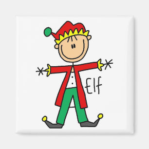 Holiday Elf T-shirts and Gifts Magnet