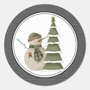 Holiday Envelope Seals Stickers