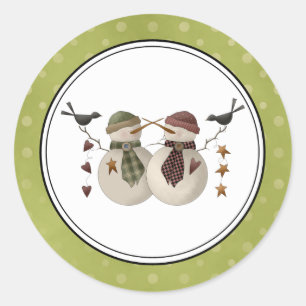 Holiday Envelope Seals Stickers