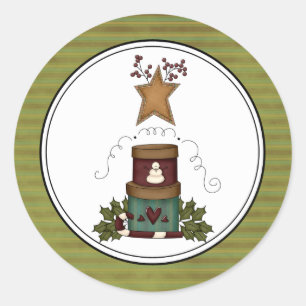 Holiday Envelope Seals Stickers