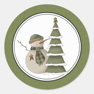 Holiday Envelope Seals Stickers