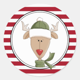 Holiday Envelope Seals Stickers