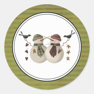 Holiday Envelope Seals Stickers