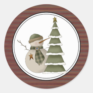 Holiday Envelope Seals Stickers