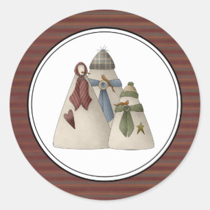 Holiday Envelope Seals Stickers