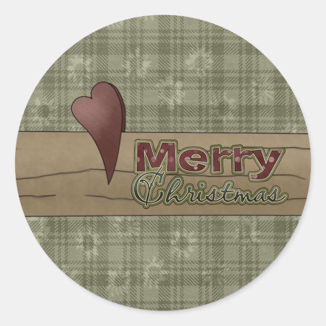 Holiday Envelope Seals Stickers (Front)