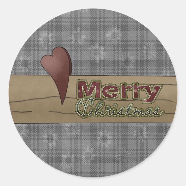Holiday Envelope Seals Stickers (Front)
