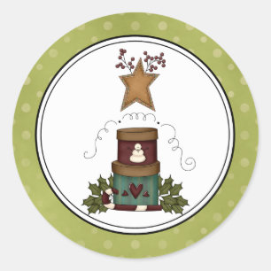 Holiday Envelope Seals Stickers