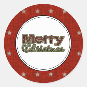 Holiday Envelope Seals Stickers