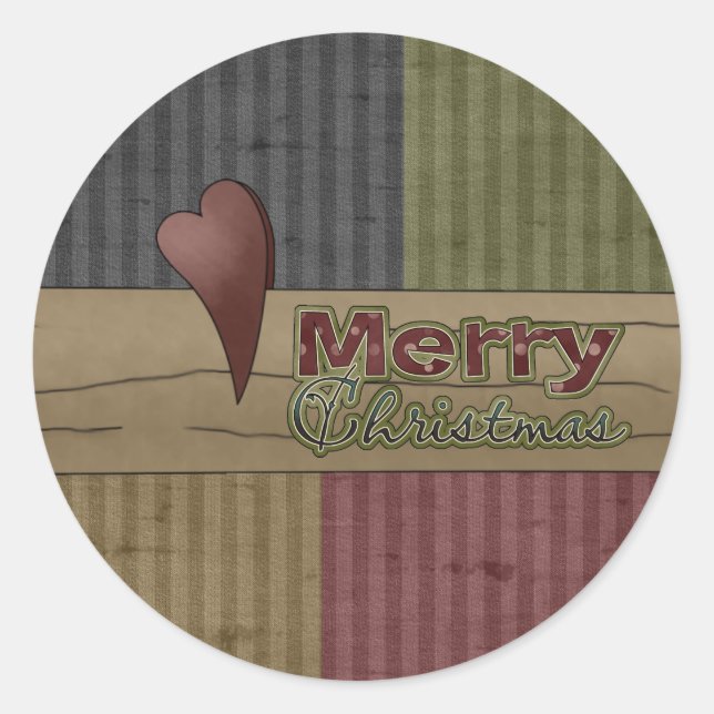 Holiday Envelope Seals Stickers (Front)