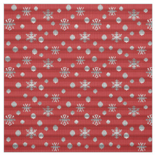 Holiday Fabric Christmas Wool Print Fabrics Custom