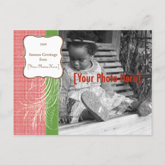 Holiday Fancy Photo Card
