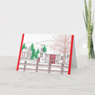 Holiday Farm Christmas Card