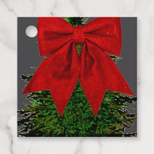 HOLIDAY  FAVOUR TAGS (Front)