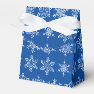 Holiday Favour Treat Box-Snowflakes Favour Box