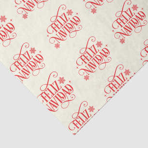 Holiday Feliz Navidad Tissue Paper