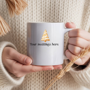 Holiday Festive Mug with Custom Text for Mum & Dad