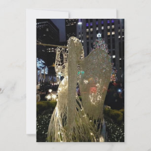 Holiday flat Card the Angel at Rockefeller Plaza