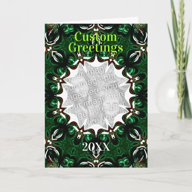 Holiday flavours Template Card (Front)