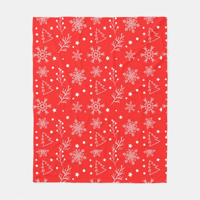 Holiday Fleece Blanket (Front)