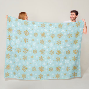 Holiday Fleece Throw Blanket