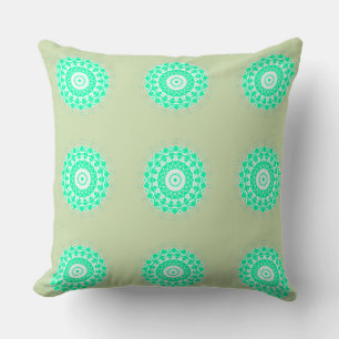 Holiday Floral Motif Cushion