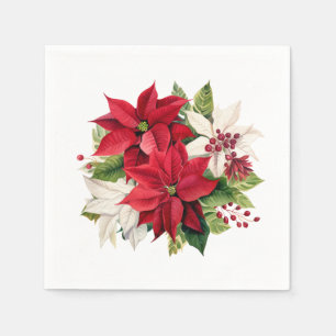 Holiday Floral Napkin