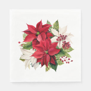 Holiday Floral Napkin